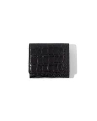 WALLET JUNA CROCO BLACK