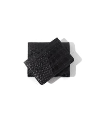 WALLET JUNA CROCO BLACK