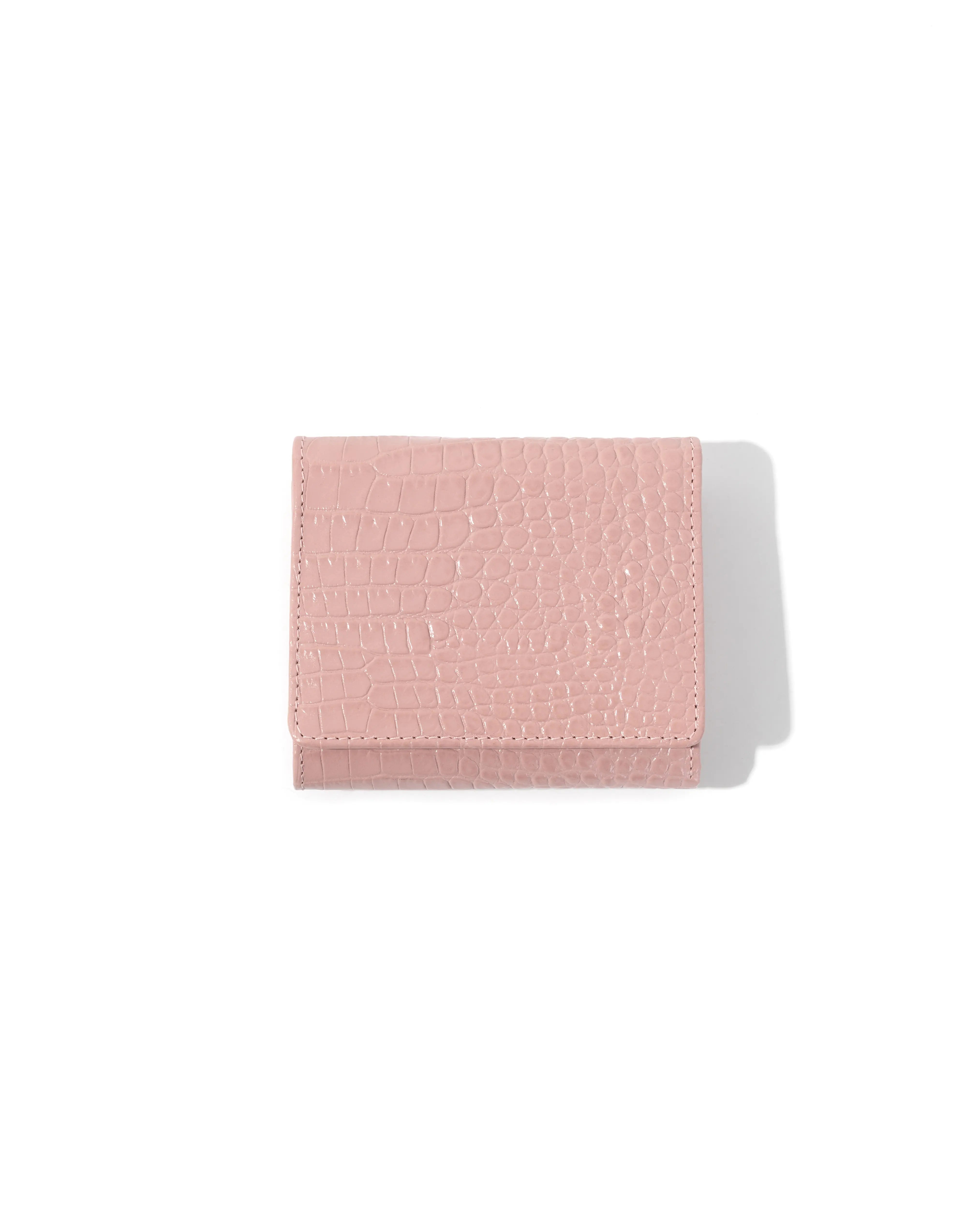WALLET JUNA CROCO PINK