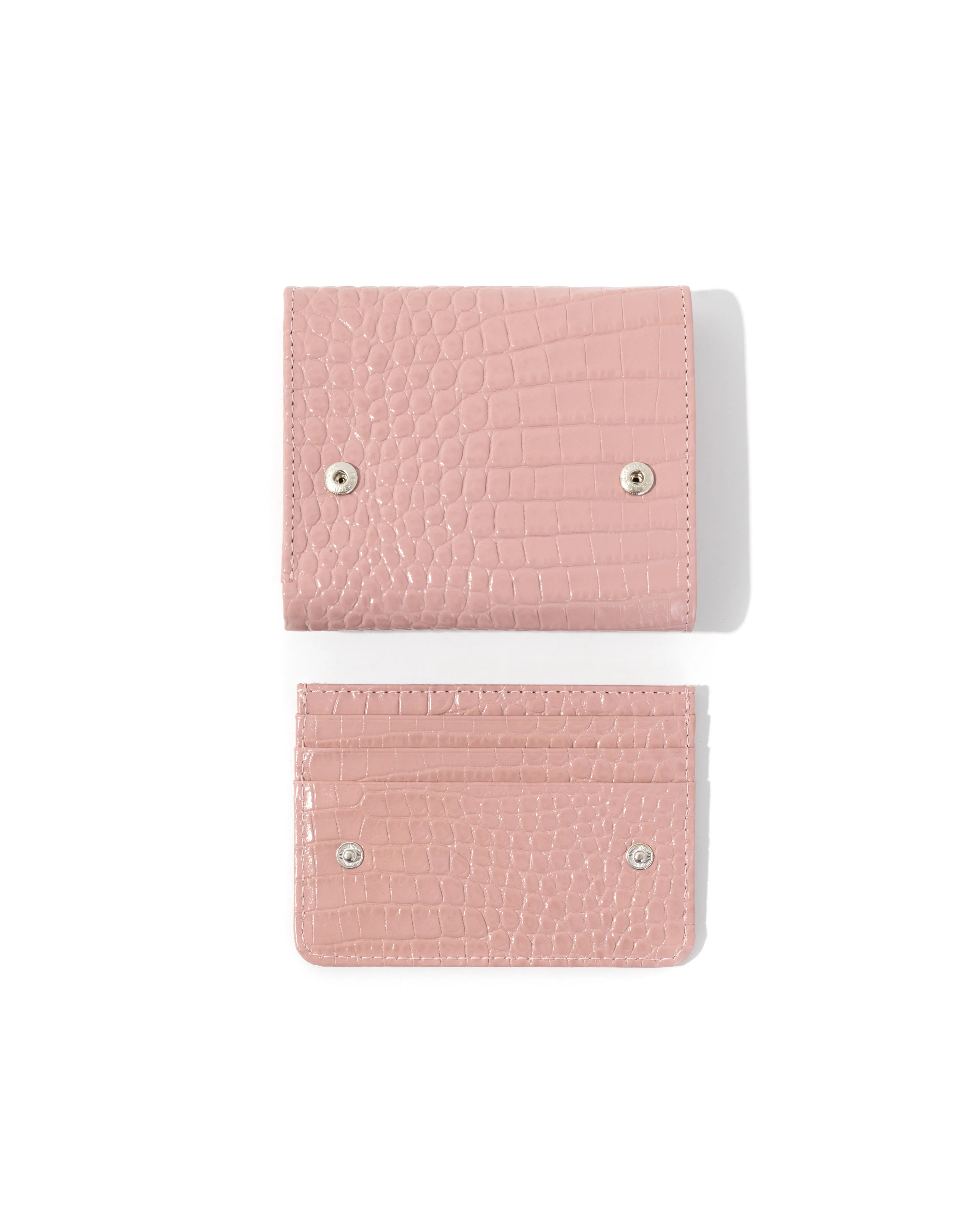 WALLET JUNA CROCO PINK