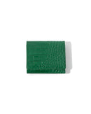 WALLET JUNA CROCO OLIVE