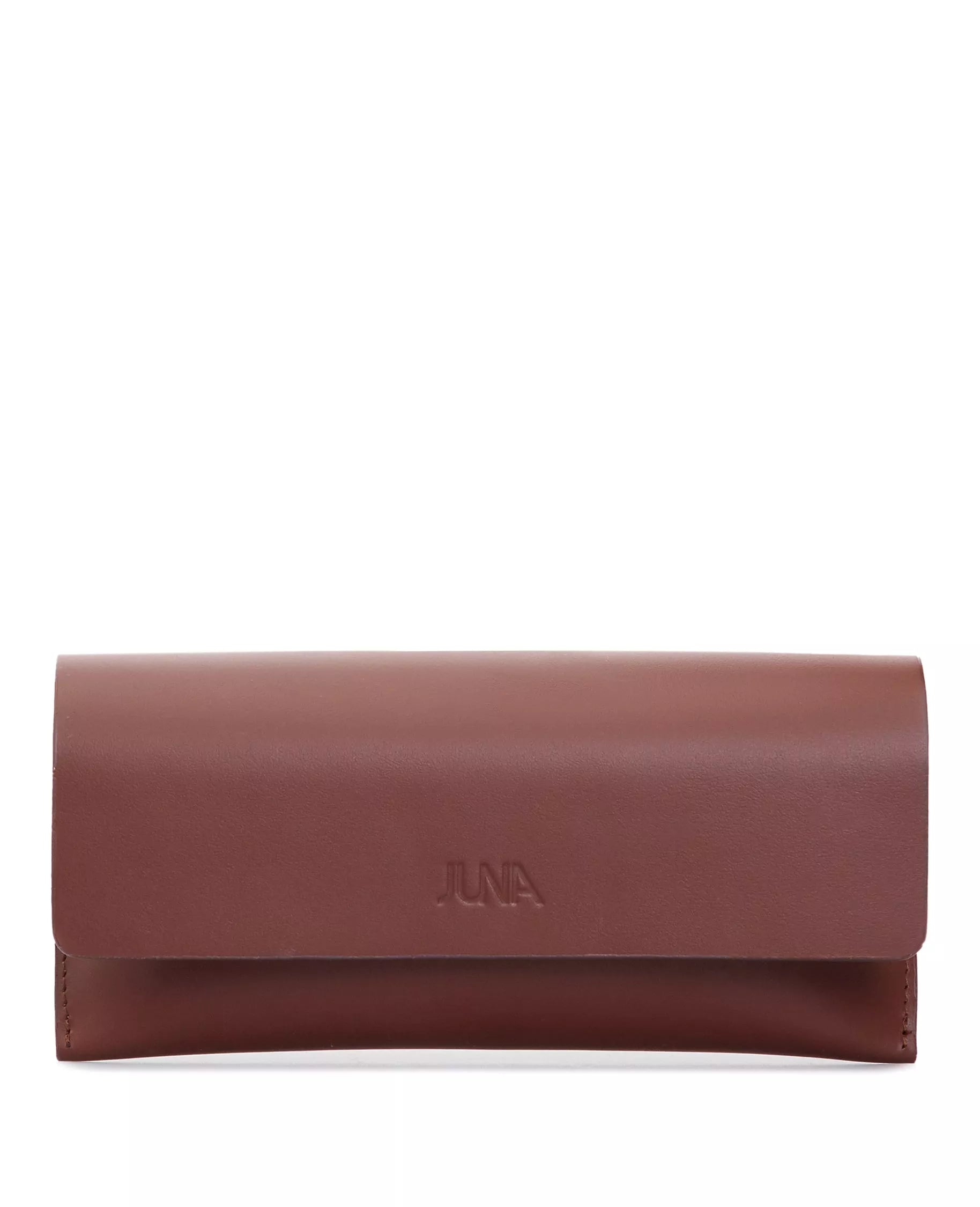 EYEGLASS CASE BROWN