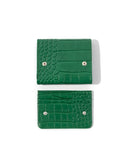 WALLET JUNA CROCO OLIVE