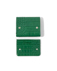 WALLET JUNA CROCO OLIVE