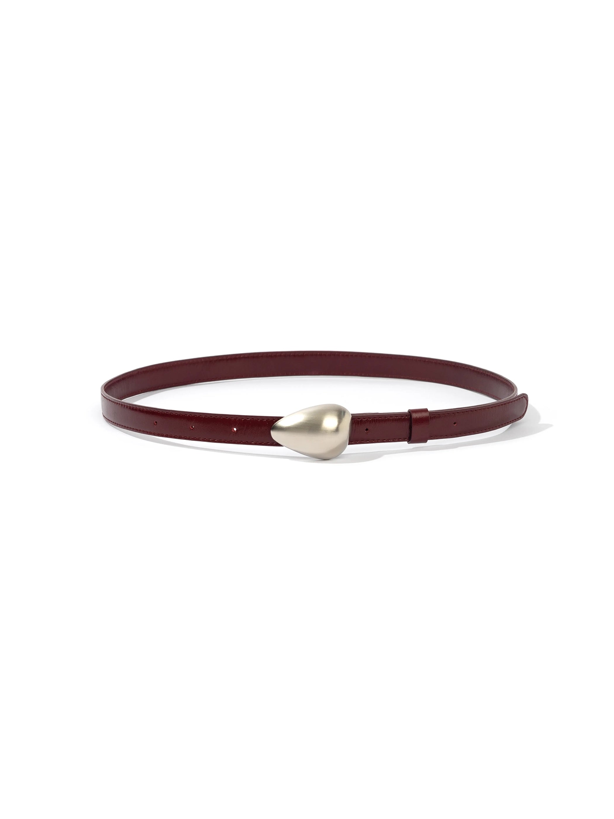 BAISSE BELT BURGUNDY
