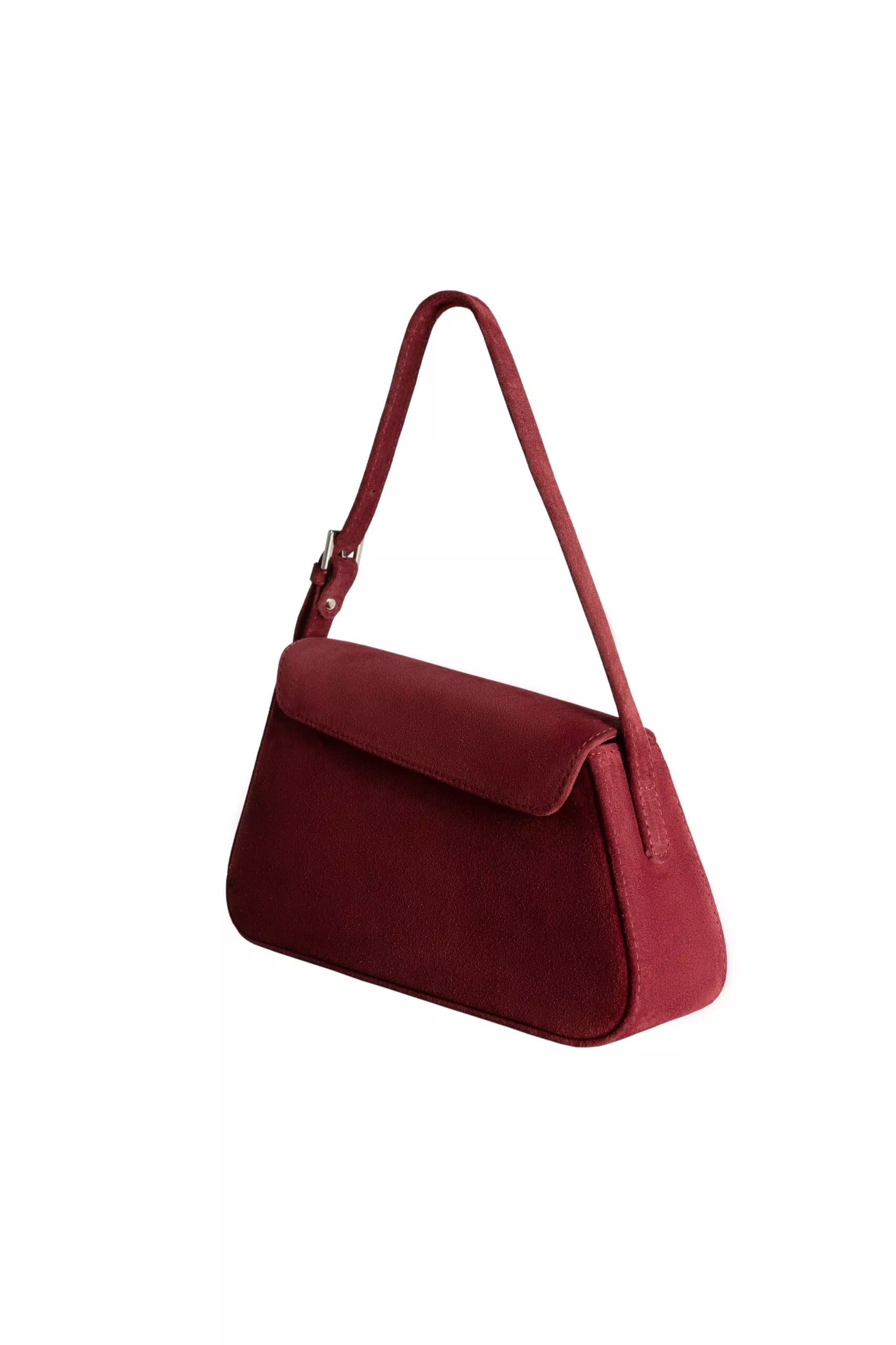 SUEDE BURGUNDY