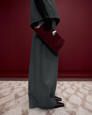 BAISSE CLUTCH BURGUNDY