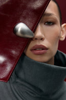 BAISSE CLUTCH BURGUNDY
