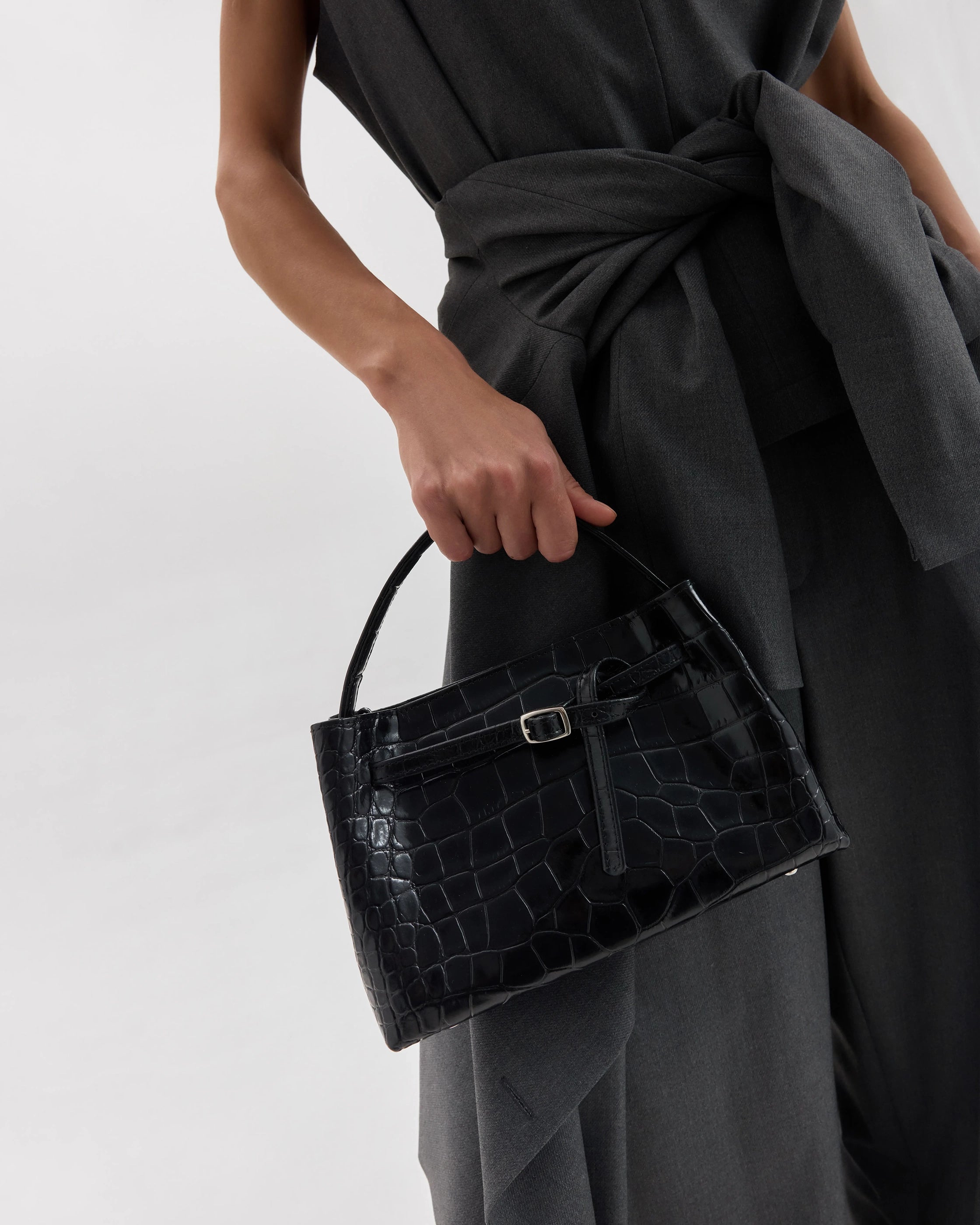 DESIRE MINI CROCO BLACK