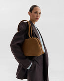 BOWLING SMALL TOFFEE SUEDE