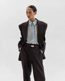 BAISSE BELT BURGUNDY