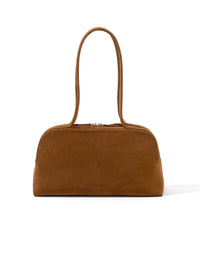 BOWLING SMALL TOFFEE SUEDE