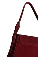 SUEDE BURGUNDY