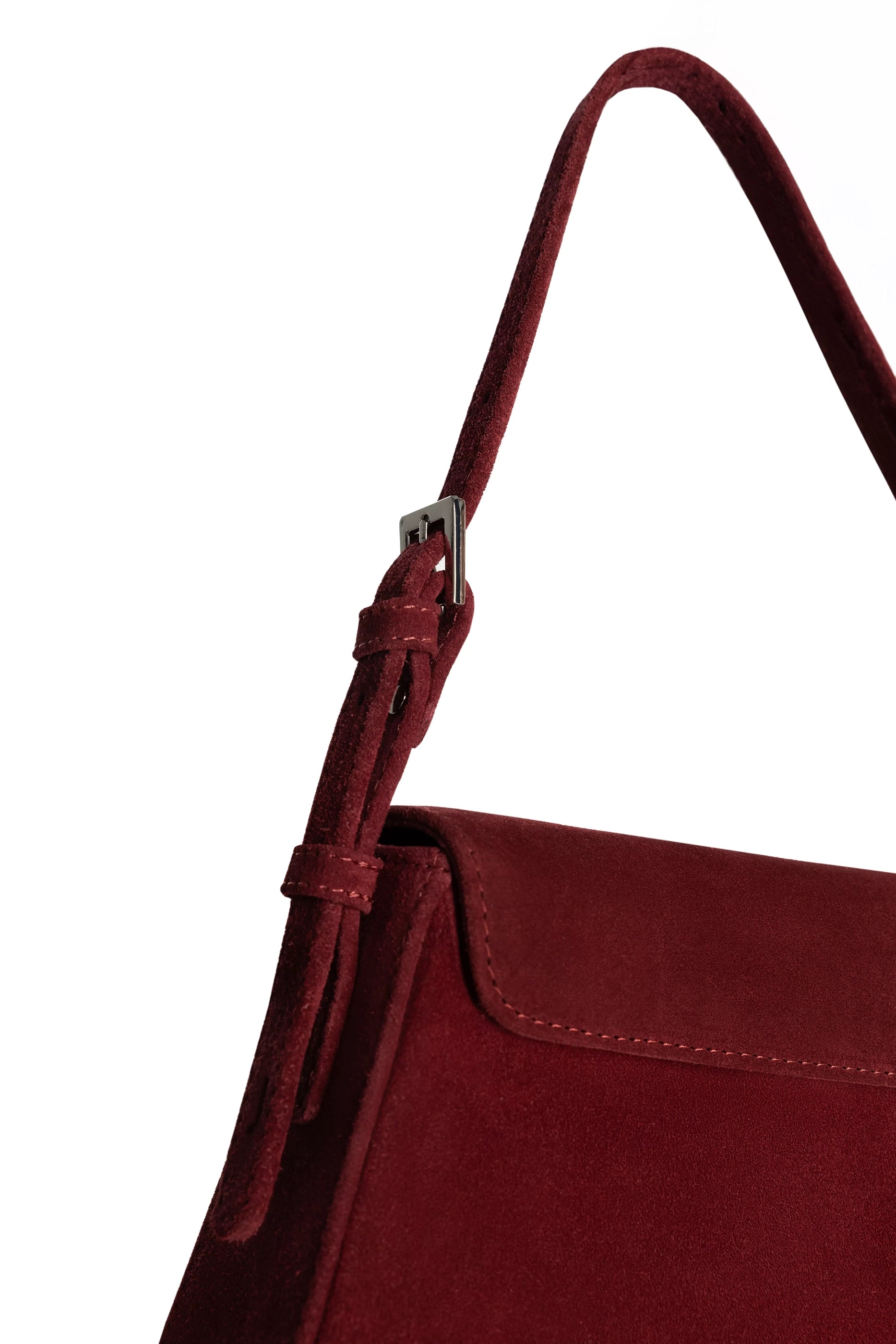SUEDE BURGUNDY