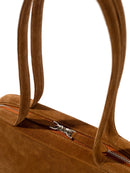 BOWLING SMALL TOFFEE SUEDE