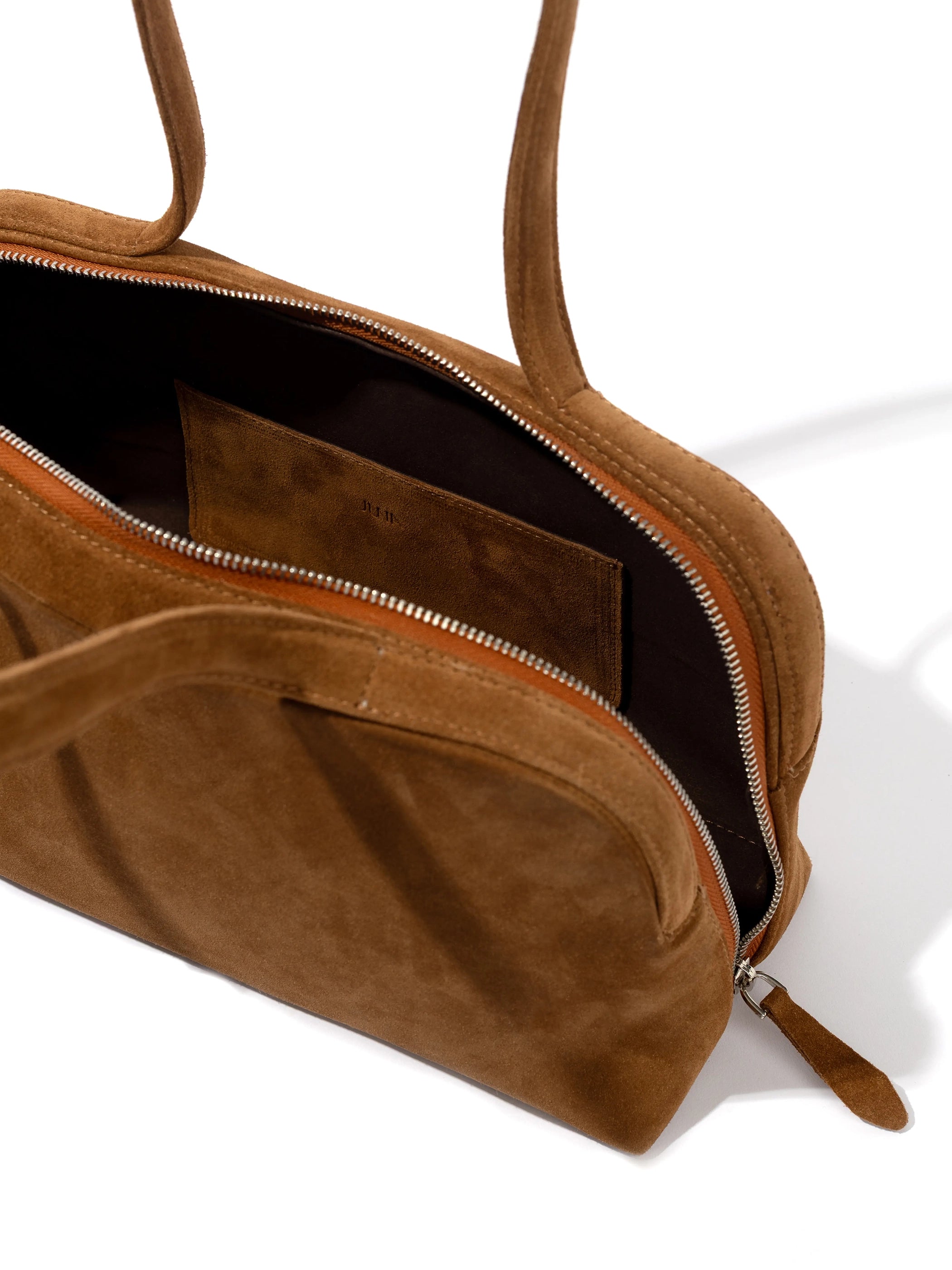 BOWLING SMALL TOFFEE SUEDE