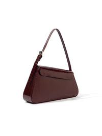 SUEDE BURGUNDY LACQUER