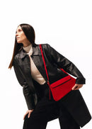 SUEDE RED