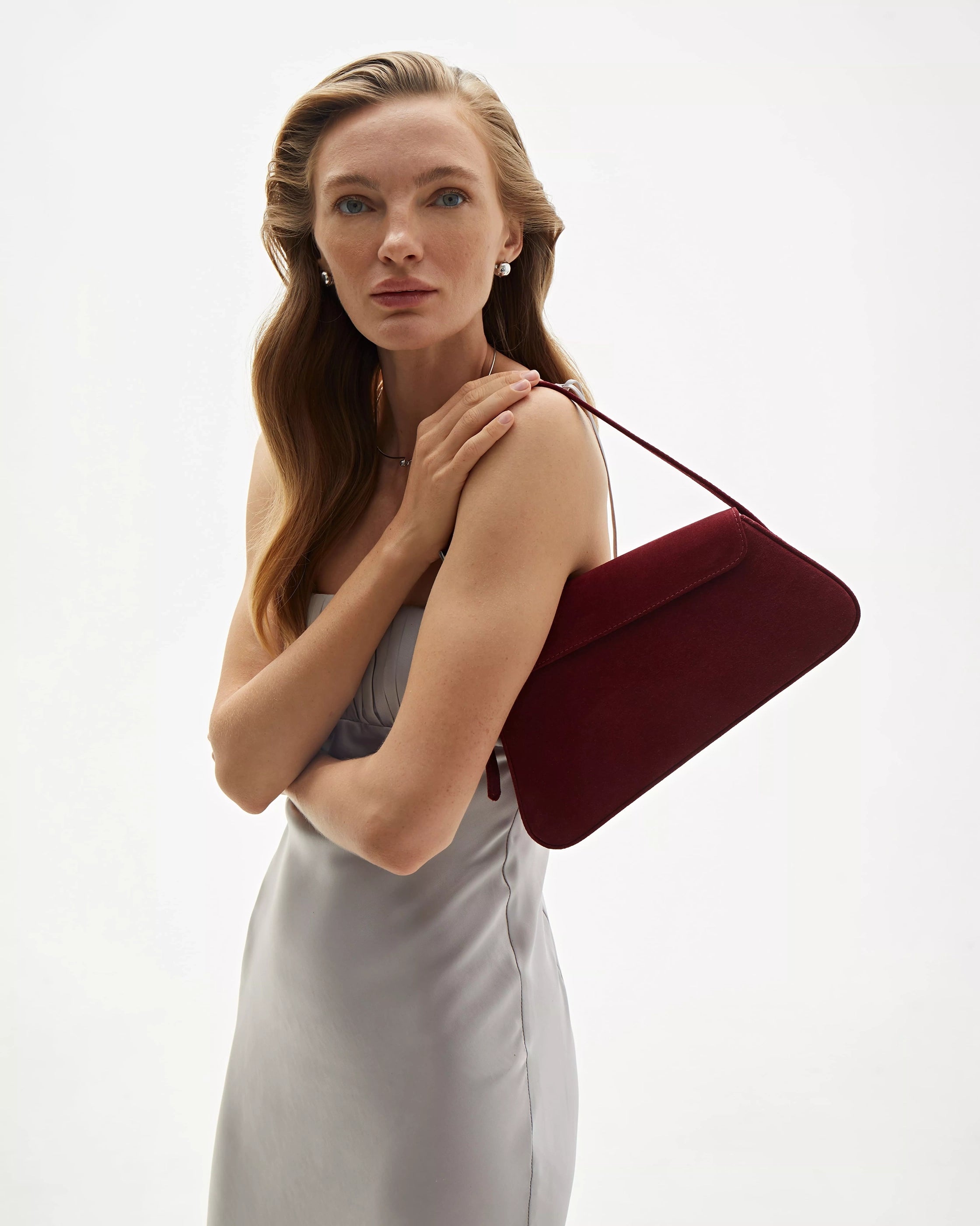 SUEDE BURGUNDY