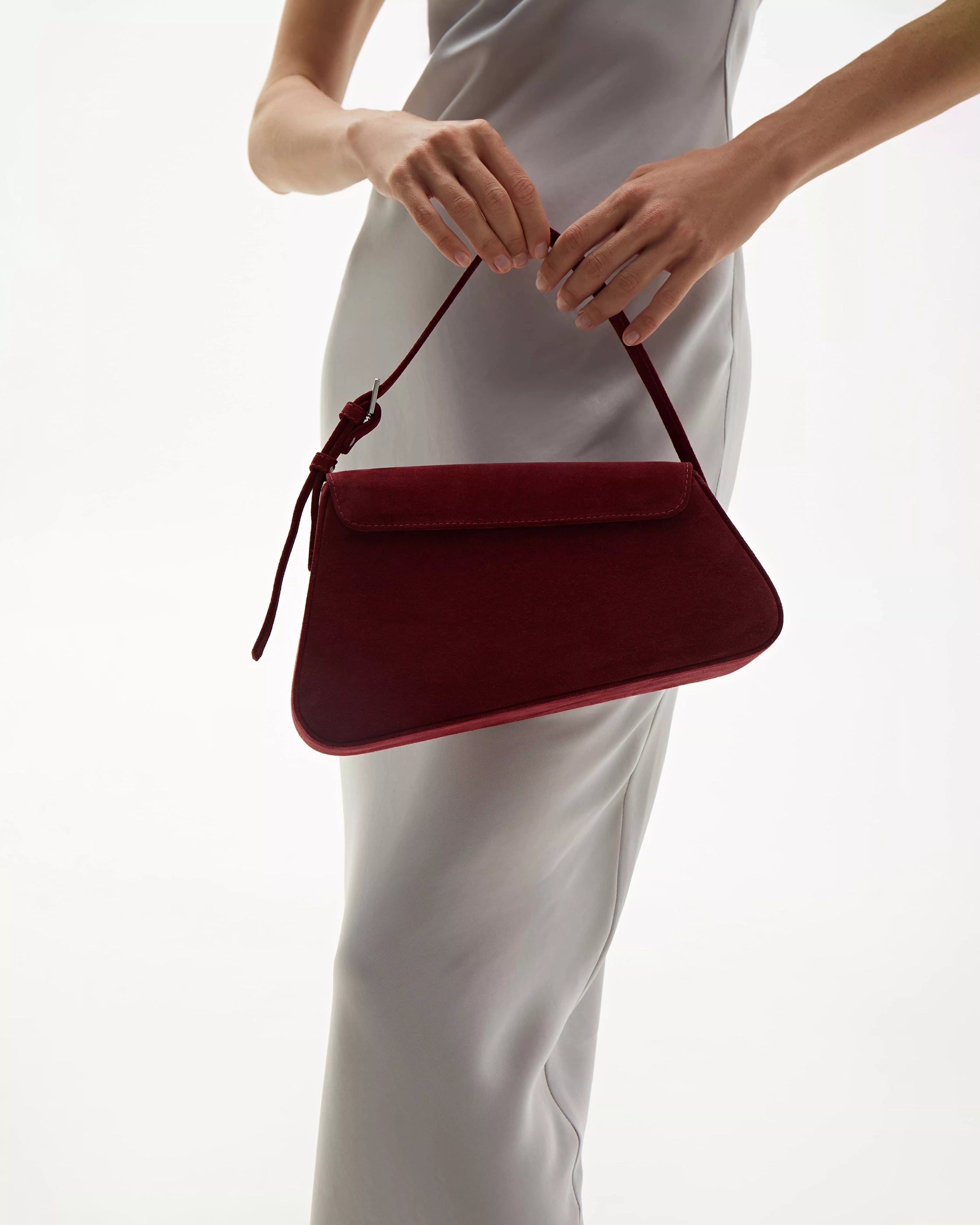 SUEDE BURGUNDY