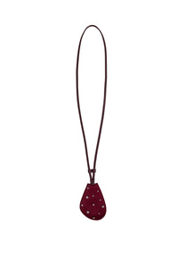 KEY HOLDER SPARKLE BORDO