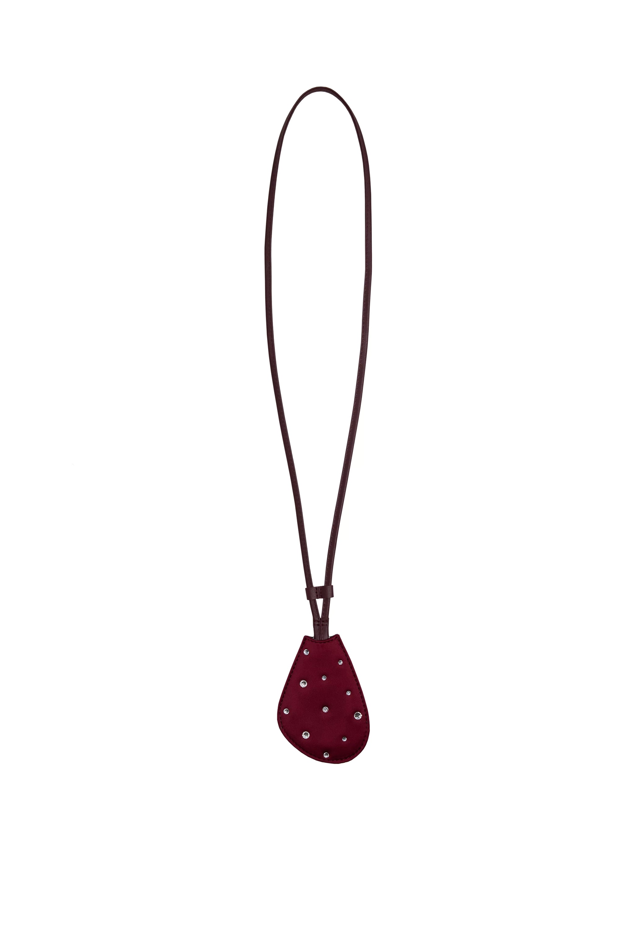 KEY HOLDER SPARKLE BORDO