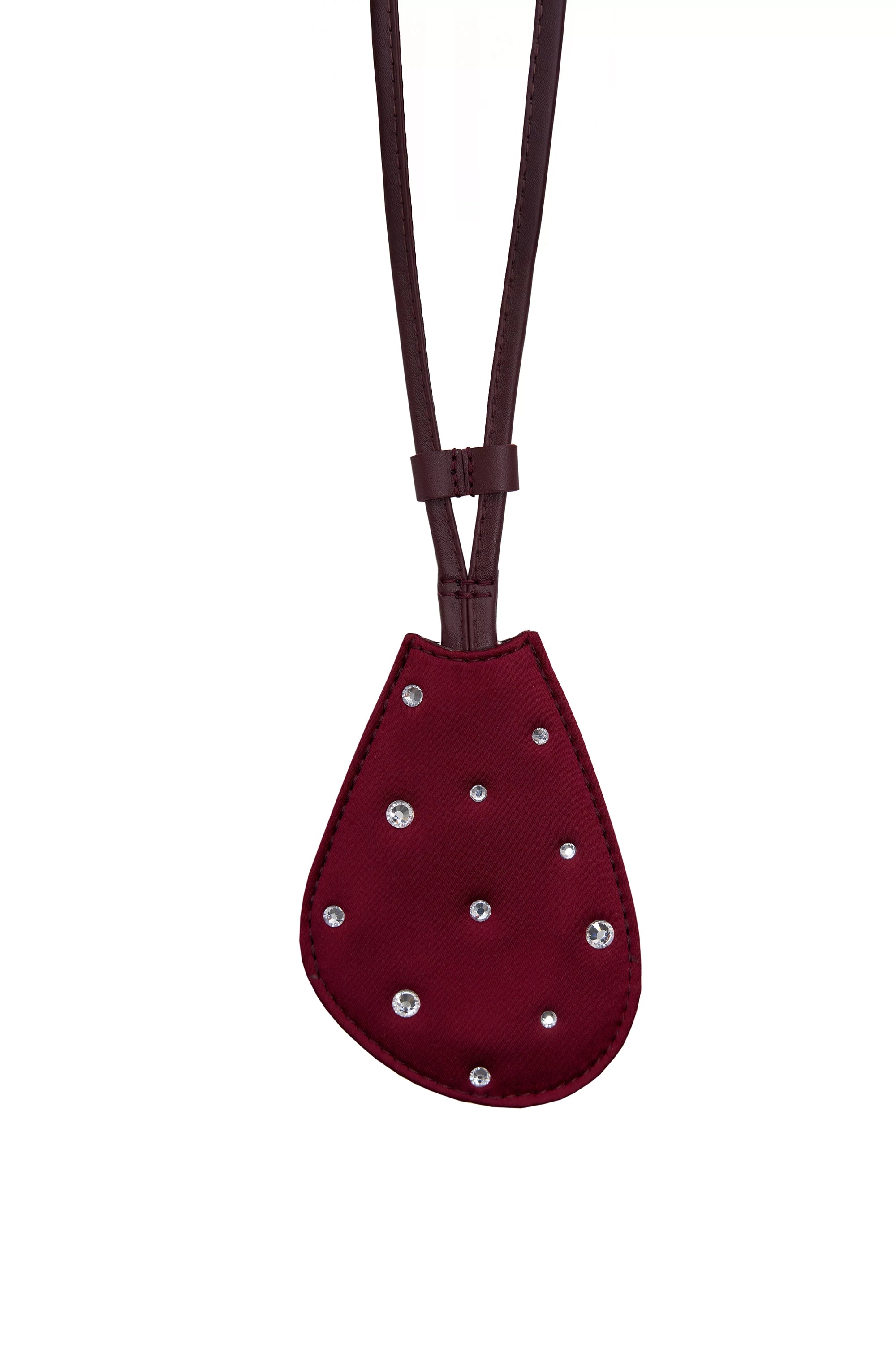KEY HOLDER SPARKLE BORDO